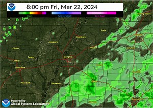 Rain chances return tomorrow. Don't forget your umbrella! ☔Generally, an inch or less of precipitation is expected. #arwx #mowx #mswx #tnwx | US National Weather Service Memphis Tennessee