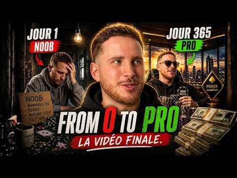 J’ai tout misé sur le POKER pendant 365 jours…