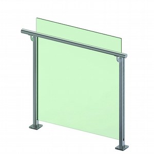 [Hot Item] Balcony Stainless Steel Frameless Glass Balustrades & Handrails Stair Railings