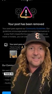 Rainbows and Bible verses are now HATE SPEECH according to Instagram/Meta. Wild how quickly this happens and we are all lulled to sleep. 😳 #HoldTheLine | Sean Feucht