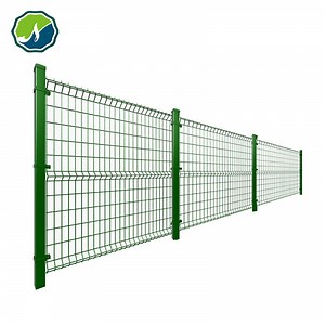 [Hot Item] 3D Triangle Bending Wire Mesh Fence PVC Coated Welded Mesh Garden Fence