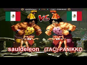 SNK vs. Capcom - SVC Chaos Super Plus - sauldeleon vs (TAC)-PANIKKO FT5