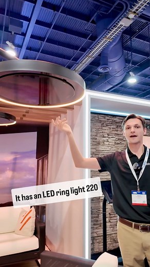 I was seriously impressed with this Eclipse heater, it gives off amazing warmth while keeping the heat above it to a minimum! #Bromic #BromicHeater #Heater #Heaters #ElectricHeater #PatioHeater | Omar Builds It