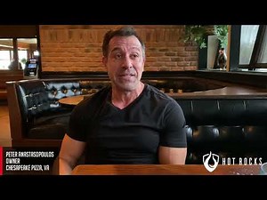 Hot Rocks Pizza Oven Testimonial: Peter from Chesapeake Pizza, VA