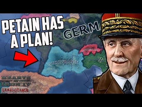 What If Vichy France Won?! HOI4 La Resistance (Hearts of Iron 4)