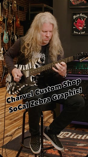 Diablo Guitars Axes Of Evil on Instagram: "@themikesquires presents Charvel Custom Shop Special Edition SoCal Zebra 🦓 Graphic! Demo by the amazing @jeffloomis1 ☎️CALL/TEXT: 1-833-342-2567 🛒WEBSITE: WWW.DIABLOGUITARS.COM 💻 EMAIL: ORDERS@DIABLOGUITARS.COM 📍SHOWROOM: 225 WELLS AVE S RENTON, WA 98057 New Charvel USA Custom Shop Special Edition SOCal in Hand Painted Zebra Graphic Finish by Dan Lawrence made in 2025 with Original Hard Shell Case. This guitar features a solid alder body, quartersaw