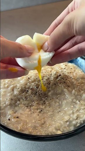 savory oats for breakfast