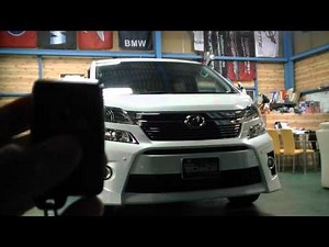 ＭＣ後ヴェルファイアにＶＩＰＥＲ5904!!ArmDisarm時!! .mts