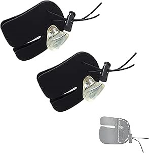 SPG Leather Archery Finger Tab - 2 Pack Recurve Bow Finger Tab Bow Tabs Double Layer Traditional Archery Shooting Tab Finger Grips Right Hand for Recurve Bow Shooting Accessories
