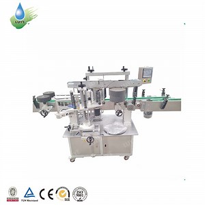 [Hot Item] Automatic Flat Two Sides Round Bottle Labeling Machine