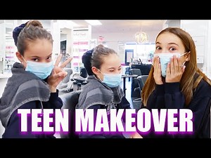 TEEN MAKEOVER! + Belly Button Piercing and Shopping Haul!