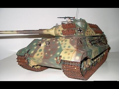 Paint and Weather the Tamiya 1/35 German WWII King Tiger Tank