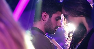 Romantic Couple Flirting Slow Dancing Close Stock Footage Video (100% Royalty-free) 14730766 | Shutterstock