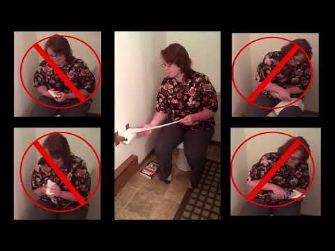 How to wipe your butt! (The proper way)