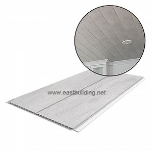 [Hot Item] Unique New Decorative Laminated Board Wood PVC Ceiling Panel Cheap PVC False Ceiling