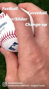 Many variations to the different types of pitch grips. Here are mine. Don’t ever be afraid to experiment. What works for me might not work for you and what works for you might not work for me. | Baseball Dudes