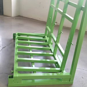 [Hot Item] Glass L Frame Glass Storage Rack with 90 Degrees Angle for Glass Transportation and Glass Storage in Factory