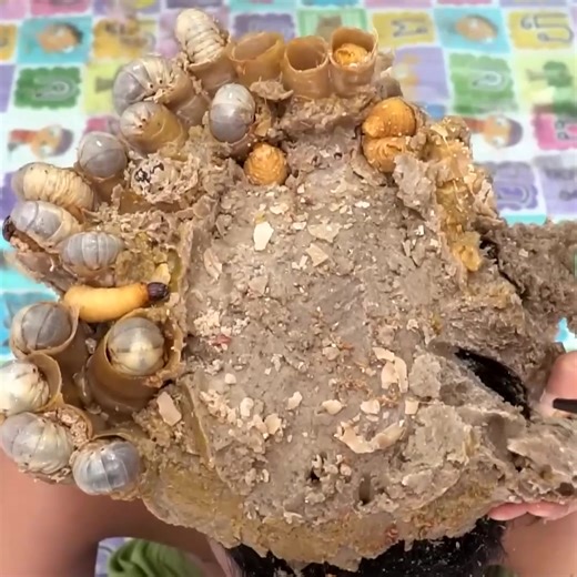 Dandruff Big Flakes Satisfying Removal Maggot Worms On Hole #1701 Part 6 | Help remove ticks