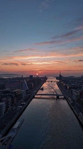 The Sun Rising In Dublin #sunrise #dublin | Patrick Tyrrell Photography