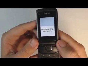 Nokia C2-05 hard reset