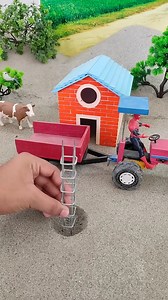 170K views · 1K reactions | diy mini tractor construction machine video #DIY #diyprojects #minihouse #newyork #5minutecrafts #fbyシvideo #reelsfypシ #short #creator #minivlog #indian #fypageシ | Mini Rural Project | Facebook