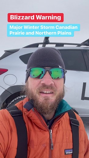3.4K views · 69 reactions | Blizzard Warning and Major Winter Storm to Impact Canadian Prairie and Northern Plains This Weekend | Aaron Jayjack Extreme Storm Chaser | Facebook