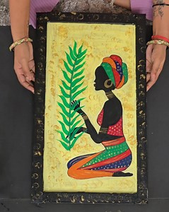 6.8K views · 20 reactions | African Women Cardboard wall decor Ideas #decor #africanwomen #crafts #reels | Creative ViNii | Facebook