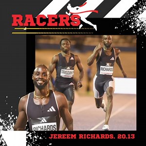 9.3K views · 36 reactions | #Racers: Trinidad’s Jereem Richards wins gold in men’s 200m clocking a 20.13. Nigeria’s Udodi Onwuzurike gets silver and Jamaica’s Bryan Levell claims silver | The Jamaica Star | Facebook