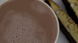 Slow Motion Crispy Biscotti Cookie Dipped: vídeo stock (100% livre de direitos) 1011231167 | Shutterstock