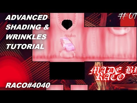 how to add shading and wrinkles on your roblox clothing tutorial