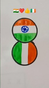 🇮🇳❤️👍🇮🇪 Indian flag 🇮🇳 🙏 Italy flag🇮🇪drawing #art #viral #drawing #india #trending#army @artiart7310