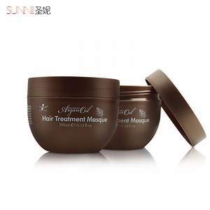 [Hot Item] 300ml Frosted Brown Color Bowl Shape PP Hair Mask Jar