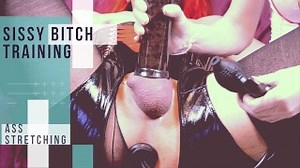 Anal Slave Gets Deeping Pegging Machine Fuck Under HOT Blonde Femdom Control