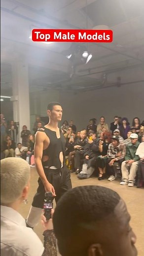 Top Male Models In London Fashion Week Show #gay #topmodel #malemodels #londonfashionweek