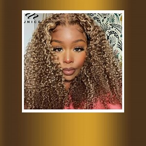 🔥Transform your look with our stunning TL412 Curly Hair Lace Front Wigs! ✨Get the perfect blend of blonde highlights and natural curls with our pre-plucked 13x4 lace frontal wigs. 💁‍♀️Made with 100% human hair and 150% density for the ultimate volume and texture. 💯Don't miss out on this must-have hairpiece from UNice Hair! 💕 #UNiceHair #CurlyHairWigs #BlondeHighlights #LaceFrontWigs Shop Now https://www.kimlud.com/products/unice-hair-tl412-curly-hair-13x4-lace-front-wigs-blonde-highlight-lac