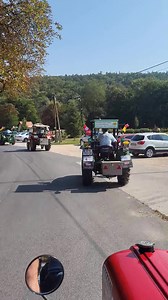 Stábunk is traktorra szállt a bányásznapi felvonuláson Brennbergbányán🚜 📽Riba Szabolcs | SopronMédia