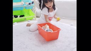 24 Pack Plastic Cubby Bins, Stackable Storage Bins with Adhesive Label Toy Book Organizer Baskets for Classroom, Library, Playroom, Home & Office Organization (Twelve Colors)