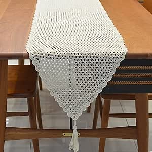 Hsvanyr Vintage Table Runners 102 inches Long Dresser Runner Fall Farmhouse Dinning Table Decorations for Home