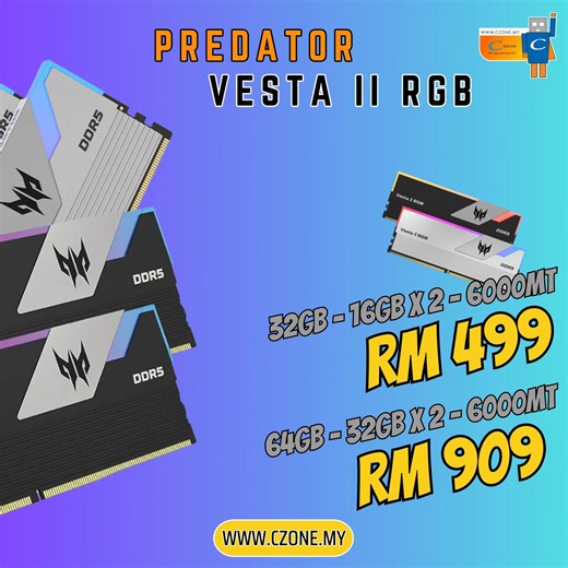 Macam² Acer Predator Vesta II RGB ! Get it Now ! In-Store & Online ! Easy Payment Plans Available Too* ! Browse The Full Category, Buy & Support Us At : 🛒 : www.czone.my : 👉 t.ly/S0ljM 🛒 : www.istore.my : 👉 t.ly/0Xxer C-Zone Low Yat 💬 https://wa.me/60192179693 Digital Mall 💬 https://wa.me/60183571884 Digital Mall 💬 https://wa.me/60182134142 IOI City Mall 💬 https://wa.me/60193428841 [ I ] Store by C-Zone Publika 💬 https://wa.me/60182880719 Digital Mall 💬 https://wa.me/60182880791 Mon't 