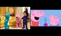 Mix of 2 videos from youtube : Jim Jam & Sunny White Dreaming