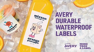 Avery 2" Diameter Waterproof Round Labels, 1,200 Labels