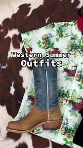 1K views | Kickin' up dust in our summer westernwear ✨ Check out these stunning adult outfit flatlays for some wild fashion inspiration. 鸞 | Painted Cowgirl Western Store | Facebook