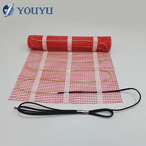 [Hot Item] Underfloor Heating Mat Fluoropolymer Insulated Floor Electric Heat Mats for Tile