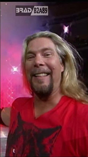 Kevin Nash and Lex Luger love the pyro WCW Monday Nitro