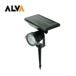 [Hot Item] Outdoor Waterproof Adjustable Lawn Lamp 5W COB LED Chip Spike Spot Lights Solar Garden Light for Pathway Patio Yard