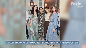 Demi Moore Shares a Thanksgiving Throwback Photo with Her 3 Daughters: 'Thankful for My Girls'