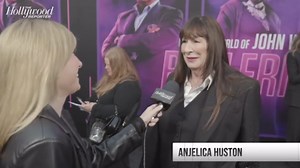 Anjelica Huston on 'John Wick' Film 'Ballerina': "It's a Wonderful Franchise" | THR Video