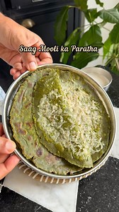 177K views · 394 reactions | Ever tried Saag Mooli ka Paratha that is...