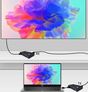 [Hot Item] Bitvisus Support RS232 HDMI Extender 120m Over Ethernet Support 1080P 3D HDMI Extender RJ45 with Remote