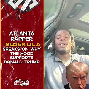 Atlanta rapper #Blo5kLilA shared his mind on why the hood support #DonaldTrump 👀 What are your thoughts Classmates?!? #TheProgressReport #TPRMediaGroup | The Progress Report